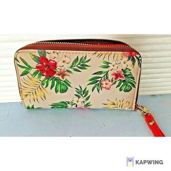 Call It Spring Floral Wallet Clutch - Picture 1 of 6